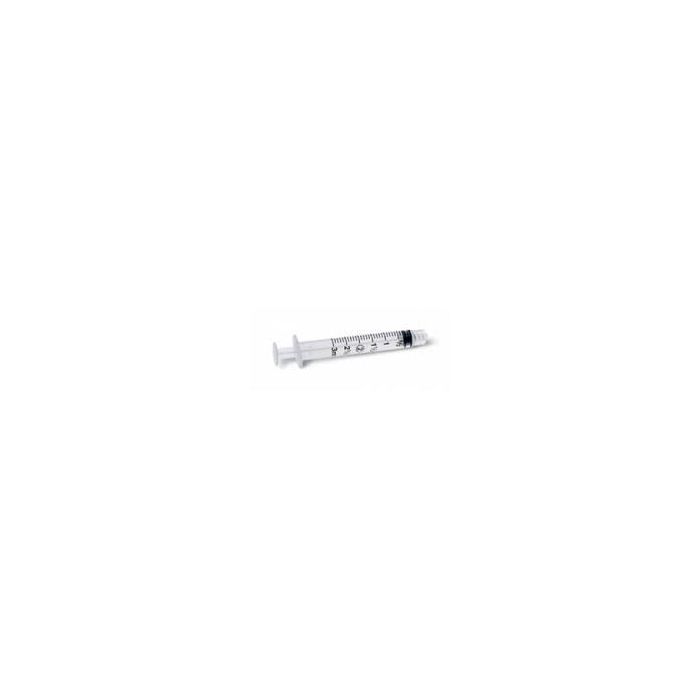 Sterile Luer-Lock Syringe, 3 mL,100/BX