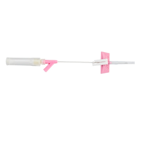 Closed IV Catheter Saf-T-Intima™ 20 Gauge 1 Inch Retracting Safety Needle - 25/BX