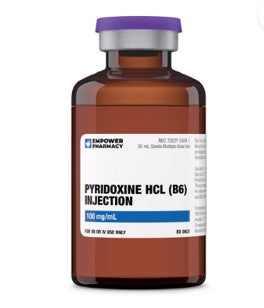 Pyridoxine HCL (B6) 100 mg/mL - 30 mL (Empower)
