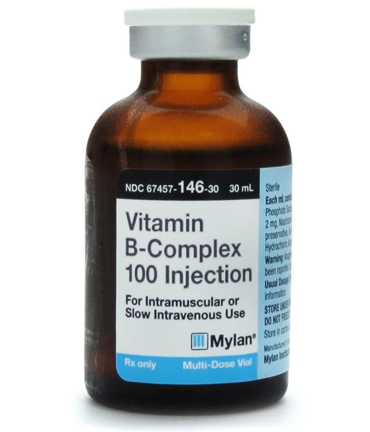 Vitamin B-Complex Injection 30mL MDV **Refrigerated Item